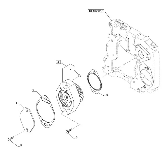 504163303 - Вал Отбора мощности
